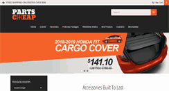 Desktop Screenshot of partscheap.com